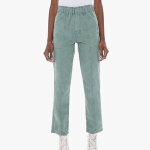 MOTHER The Springy Ankle Pant in Loden Frost Size 25